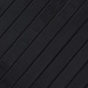 TAPIS Mothinessto-Tapis rectangulaire noir 80x200 cm bam