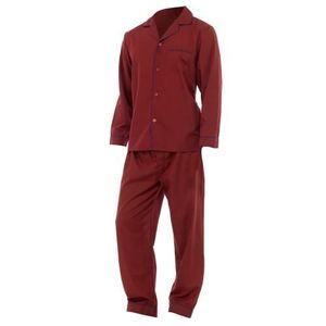 Mens Gents Chaud Doux Thermique Flanelle Carreaux Bleu Chemise De Nuit Pyjama Nuisette
