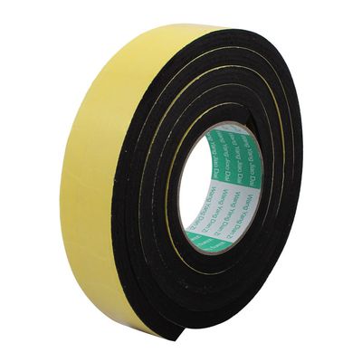Sourcing Map Bande Adhésive Caoutchouc 15x1.5mm X2m - Néoprène Autocollant Pour Joints, Étanchéité