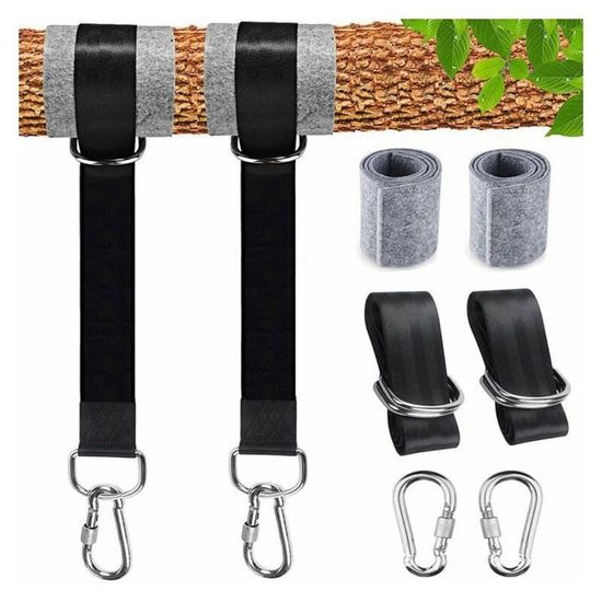2 Pièces Sangles De Poulie Sangles De Hamac pour Arbre Sangle De
