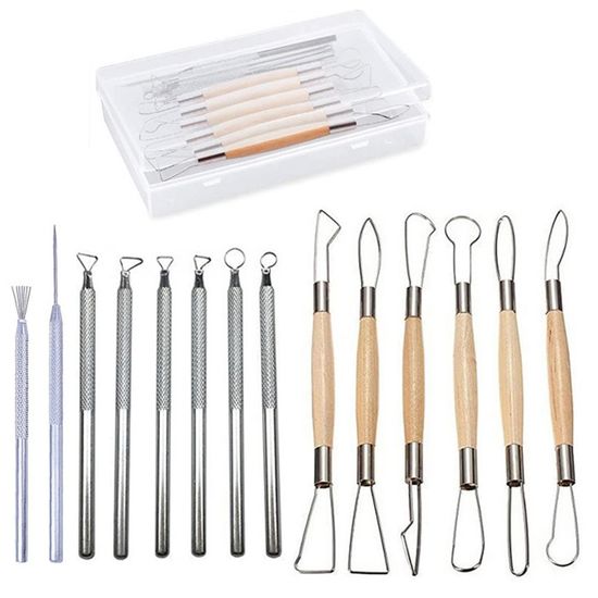 KIT D'OUTILS DE Sculpture Sculpture En Bois Robuste Poignée Cire