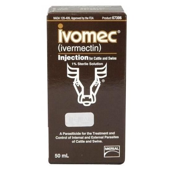 Ivomec solution injectable pour bovins 50 ml Traitement les parasites