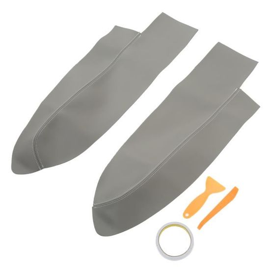 Housses D'accoudoir En Cuir PU Pour VW Golf 5 - Noir - Protection Contre Les Rayures - 2005-2009