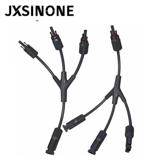 Connettore Pannello Solare A 4 Vie MMMF/FFFM | Impermeabile IP65, 50A, Per Collegamento In Parallelo