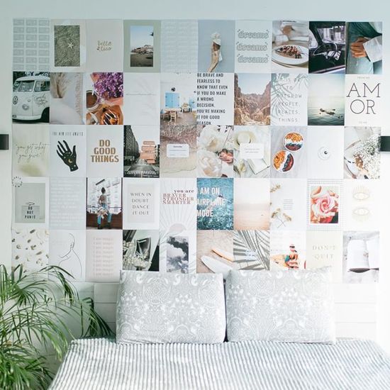 Tenture Murale En Coton 100% Style Bohème Soleil/lune - Impression Main, Décoration Chambre, Salon, Tapisserie éthique