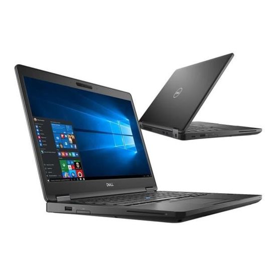 Netbook Dell Latitude 5490, i5-8350U, 8 Go DDR4, 256 Go SSD, 14" 1920x1080 pixels,
