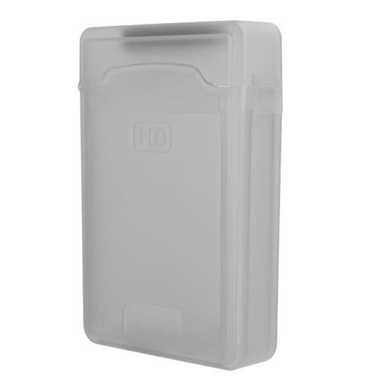 Boîte de Protection du Disque Dur Boîtier de Stockage Transparent ABS ...