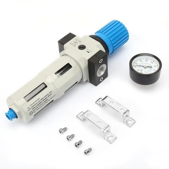 Soupape De Sûreté Laiton G1/8'' - Régulateur Pression Air Comprimé, 8kg Max