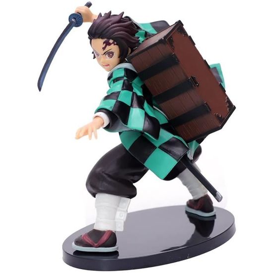 Demon Slayer Figurine d'action 3D PVC Fait Main Ornement Magnifiquement