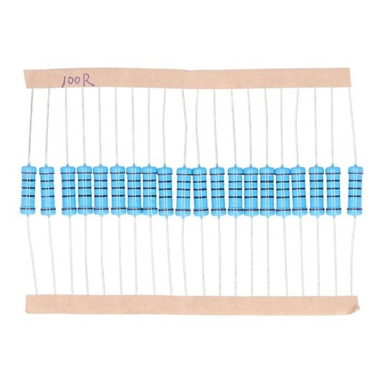YOKIVE 30 pcs Métal Film Résistances, 0.15 Ohm Résistance avec 2W 1% Tolérance, plombs, Bonne pour DIY Électronique Projets (5 Couleur Bandes, 15.5 /-1mm YOKIVE 30 pcs Métal Film Résistances, 0.15 Ohm Résistance avec 2W 1% Tolérance, plombs, Bonne pour DIY Électronique Projets (5 Couleur Bandes, 15.5 /-1mm