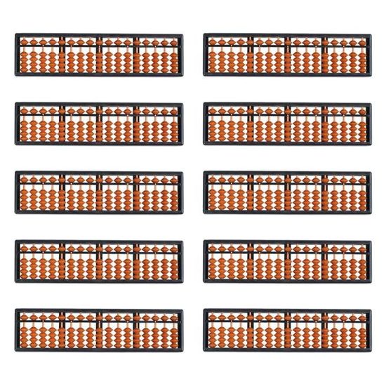 Outil Pédagogique Mathématiques Abaque Arithmetique Soroban Portable En