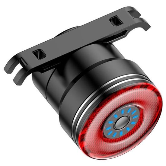 Feu Arrière De Vélo Intelligent EBUYFIRE – Détection De Freinage, Rechargeable USB, étanche IPX5, 4 Modes