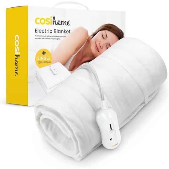 Cosi Home Chauffelit Surmatelas Chauffant 1 place 150x80 cm Chauffe matelas électrique, 3