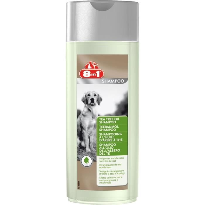 8in1 Shampooing à l'huile d'arbre à thé - Pour chien