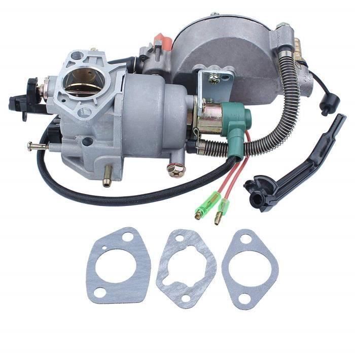 Générateur à double carburateur pour Honda GX390 188F 5KW 13HP starter