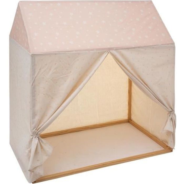 Toile pour Cabane Fille - Atmosphera Rose
