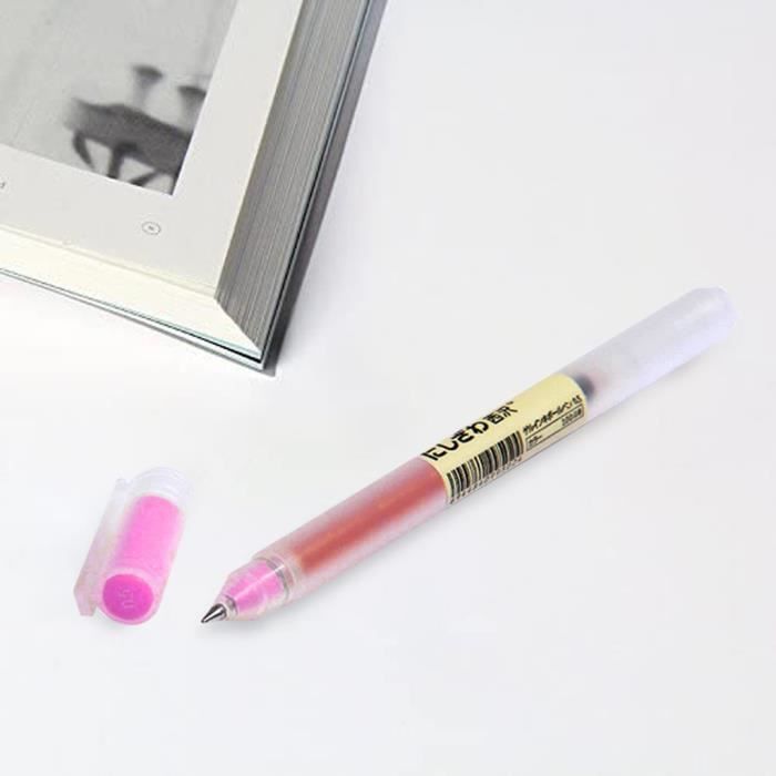 0.5MM couleur Gel Pen Hand Account Pen Note Diary Special Color Pen 15 couleurs 3ML SET DE BUREAU 2634