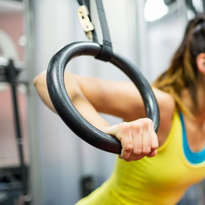 Gym Anneaux Gymnastique Réglable Sangles de formation Professionnel Fitness Exercice Musculation