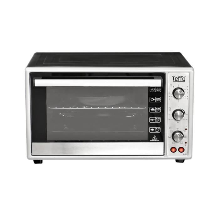 Mini four avec convection mini four plaque de cuisson minuterie 60 litres