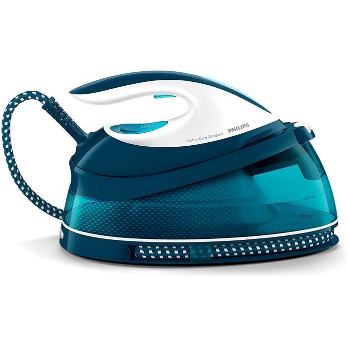 Philips GC7844/20 Centrale Vapeur PerfectCare Compact, sans réglage, 6,5 bar, effet pressing jusqu'à 400g