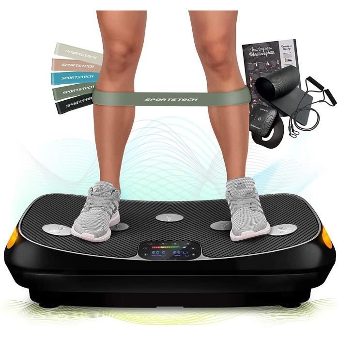 VP400 Plateforme Vibrante Oscillante Professionnelle Fitness avec Technologie de Vibration 4D, fréquence jusqu'à 40Hz avec Design co