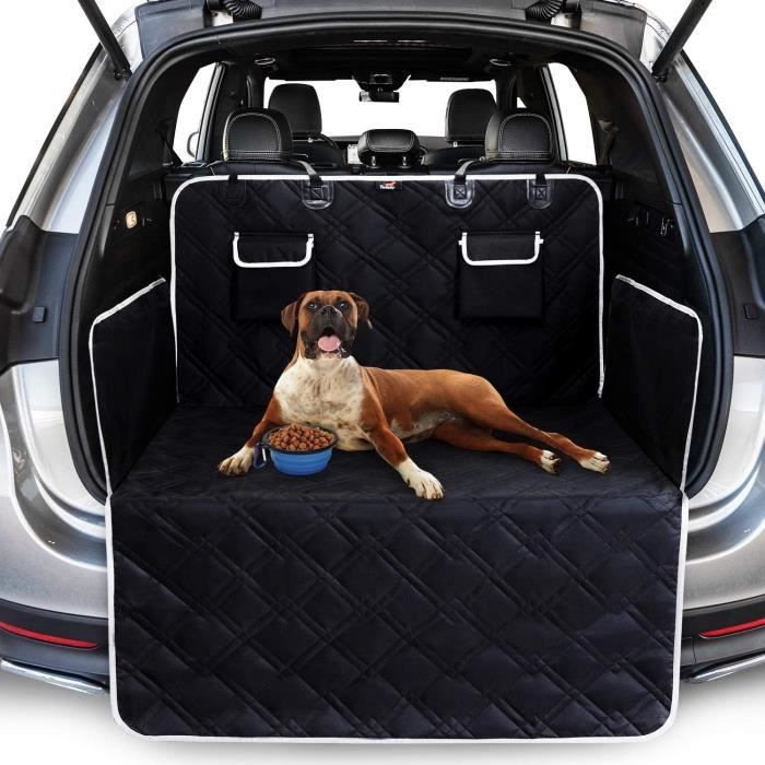 Protection Coffre Voiture Chien Universelle 185 x 103 cm Housses de Siège d'auto pour ChienImperméable & Antidérapant Couverture de