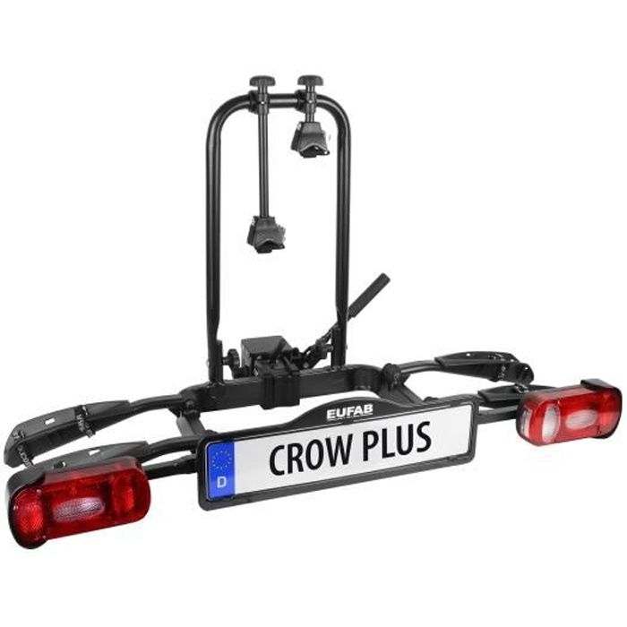 EUFAB Porte-Vélos Crow Plus - 2 vélos