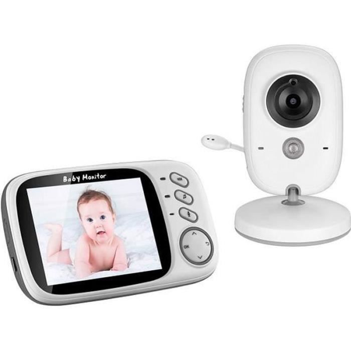 Fuers Bébé Moniteur 32 Sans Fil LCD Babyphone Ecoute Bébé Puériculture Camera Surveillance Bidirectionnelle Vidéo Babyviewer
