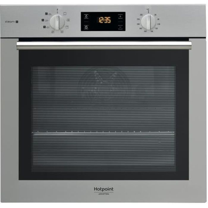 Hotpoint Ariston FA4S 544 IX HA Four intégrable largeur : 59.5 cm profondeur : 55.1 cm hauteur : 59.5 cm classe A acier…