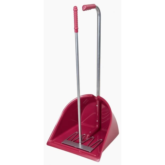 KERBL Mistboy - Ramasse-crottes rosé complet pour chevaux - 90cm
