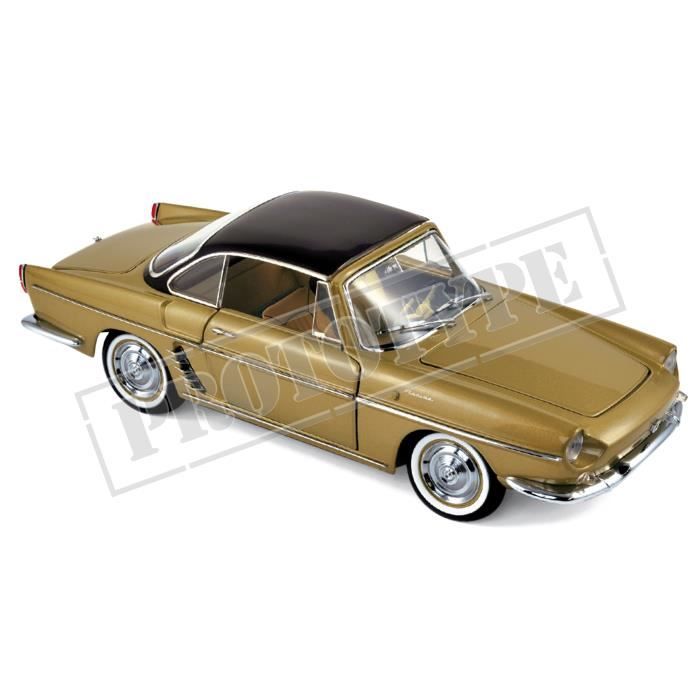 Miniatures montées - Renault Floride jaune Bahamas métallisé 1959 1/18 Norev