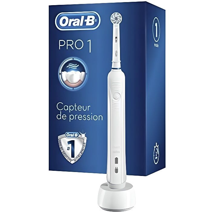 Oral B PRO 700 Brosse à Dents Électrique Rechargeable, 1 Brossette