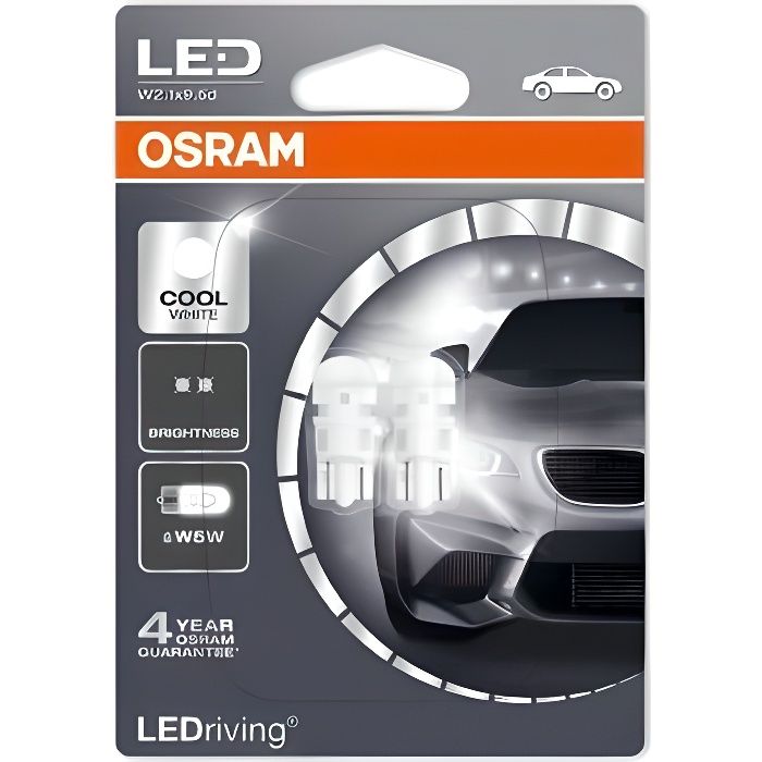 OSRAM Led LEDriving SL W5W Blanc froid 6000K