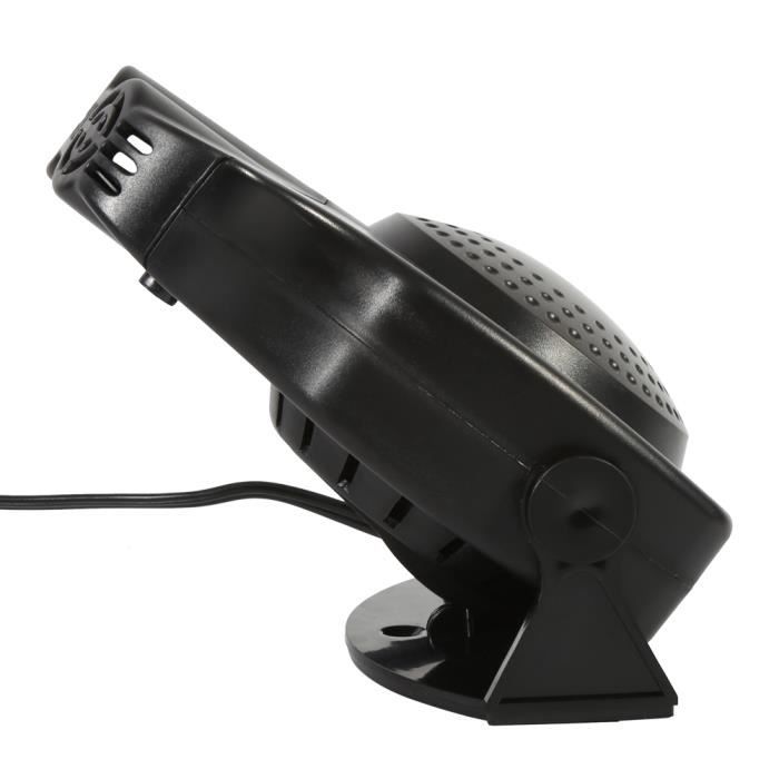 2 en 1 Dégivreur de dégivreur de pare-brise de ventilateur de chauffage de véhicule de chauffage de 12V 150W HB022