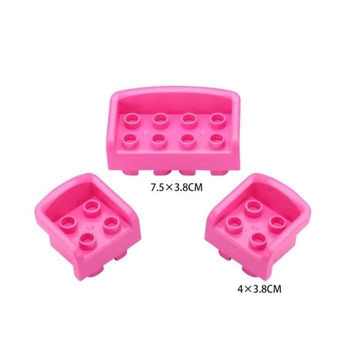 Plaque De Base Géante Bleue 2x – Compatible Lego Et Grandes Marques, 38,1 X 26,7 Cm Pour Constructions Créatives Enfants