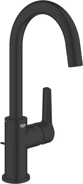 Robinet de salle de bain Grohe Mitigeur monocommande lavabo - Start - 235522432 -Noir mat
