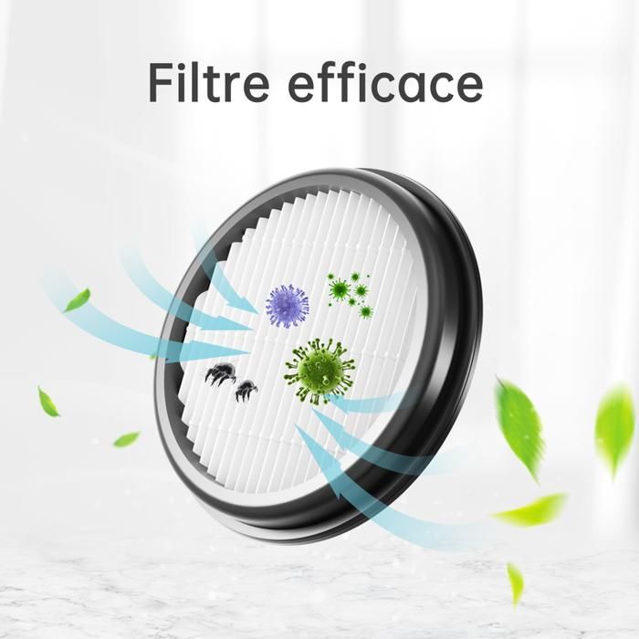Lot De 4 Filtres De Rechange Pour Aspirateur INSE N520/N5T – Haute Filtration, Installation Facile, Durable