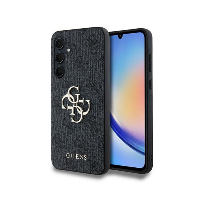 Guess 4G Big Metal Logo Coque Samsung Galaxy A35 5G