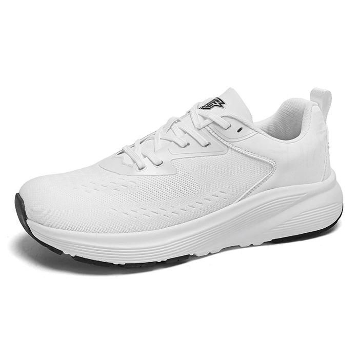 INSFITY Basket Adulte Mixte Homme Femme Respirante Comfortable - Blanc
