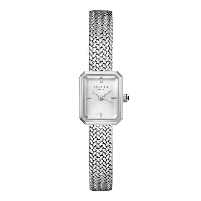Montre femme - ROSEFIELD - Mini Octagon - Argenté - Acier - Quartz