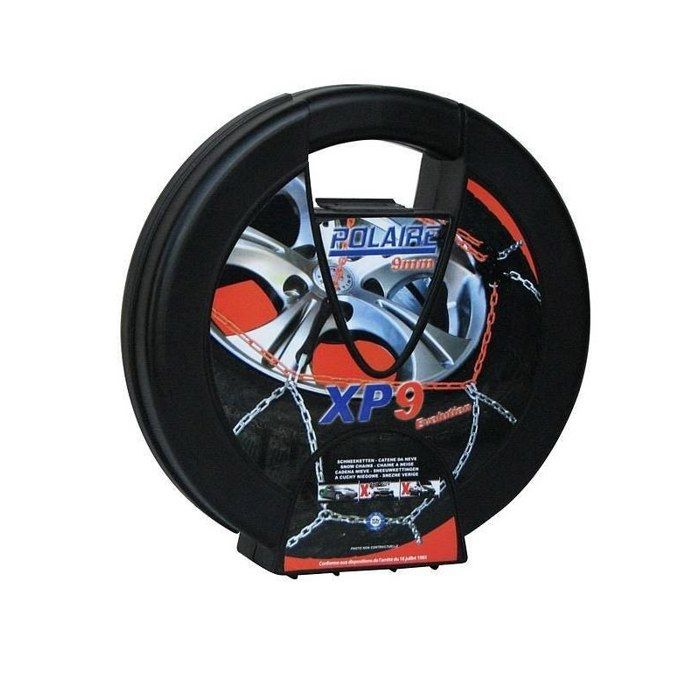 Chaînes à Neige Polaire 245/60R15 Acier 9mm - Montage Rapide, Homologuées, Neuves