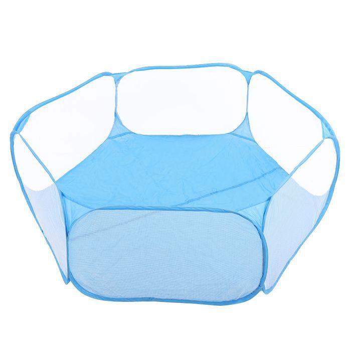 Meilleurs prix pour YZMRBDQC Parc Portable pour Petits Animaux de Compagnie – Tente Transparente pour Chiens Chats Lapins