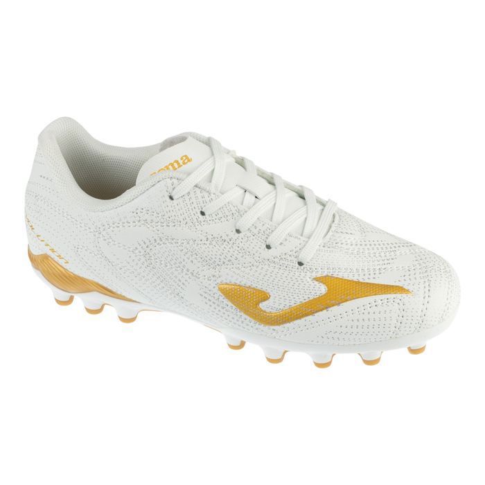 Joma Chaussures de football pour un garçon - Blanc - Joma Evolution Jr 26 EVJS AG