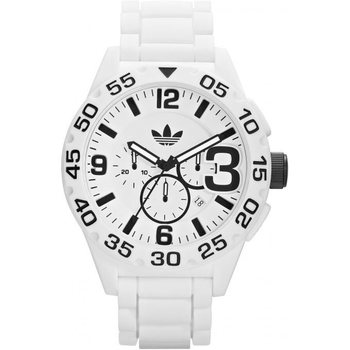 Alexander Graham Bell puede contar hasta Montre Adidas NEWBURCH ADH2860 -… Blanc, Sport - Achat/vente montre -  Cdiscount