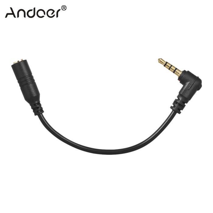Câble Audio Mini-jack 3.5 Mm – Mâle Vers Femelle – 1 Mètre – Blanc – Occasion