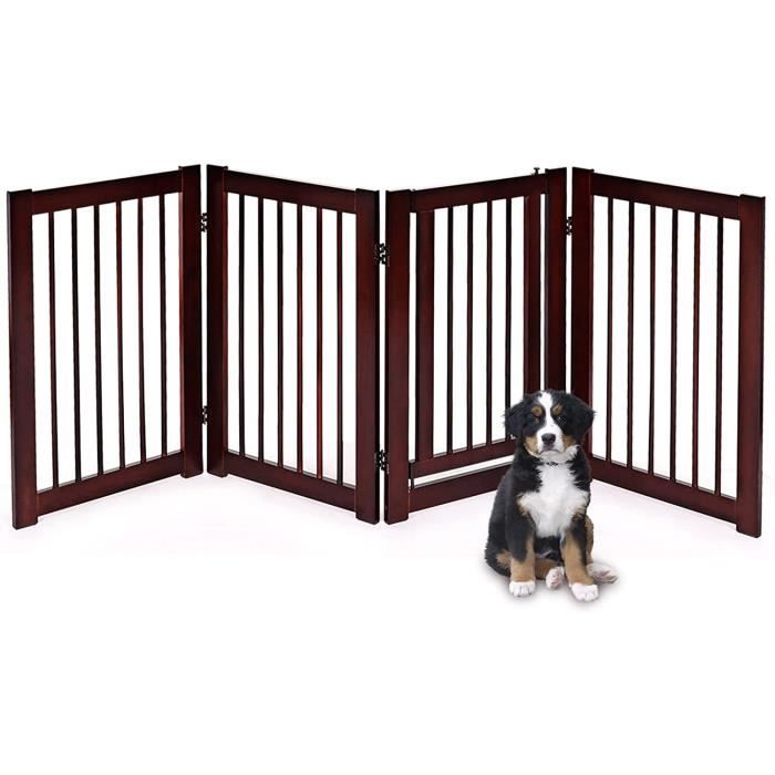 Barriere portail pour empecher un chien de s\'enfuir