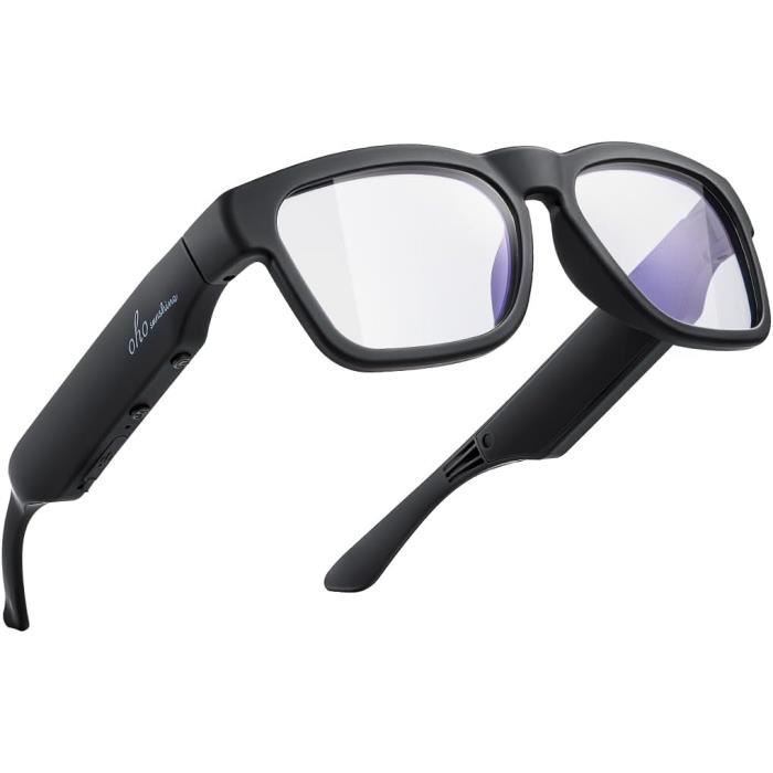 Lunettes Connectées Tactiles Avec écouteurs - Smart Glasses Bluetooth, Assistant Vocal, étanches, Pour Sport