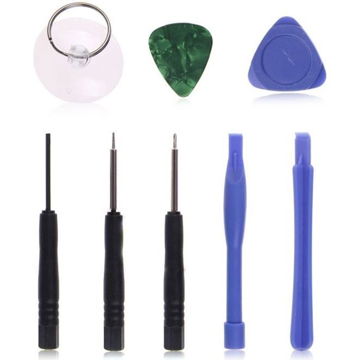 8 en 1 Kit Outil De Réparation pour téléphone portable Ensemble de Tournevis pour iPhone iPod Samsung WFR