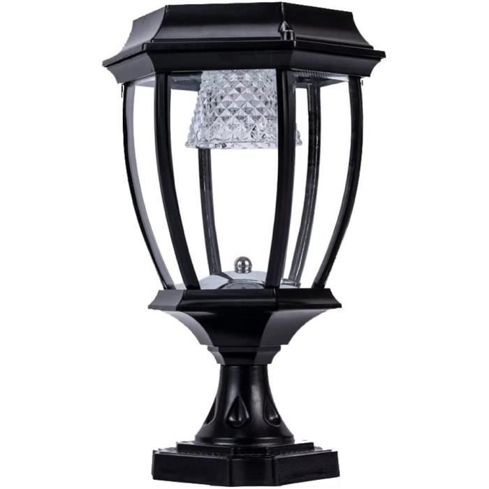 Lampadaire Solaire Extérieur - Outsunny - Avec Capteur De Lumière