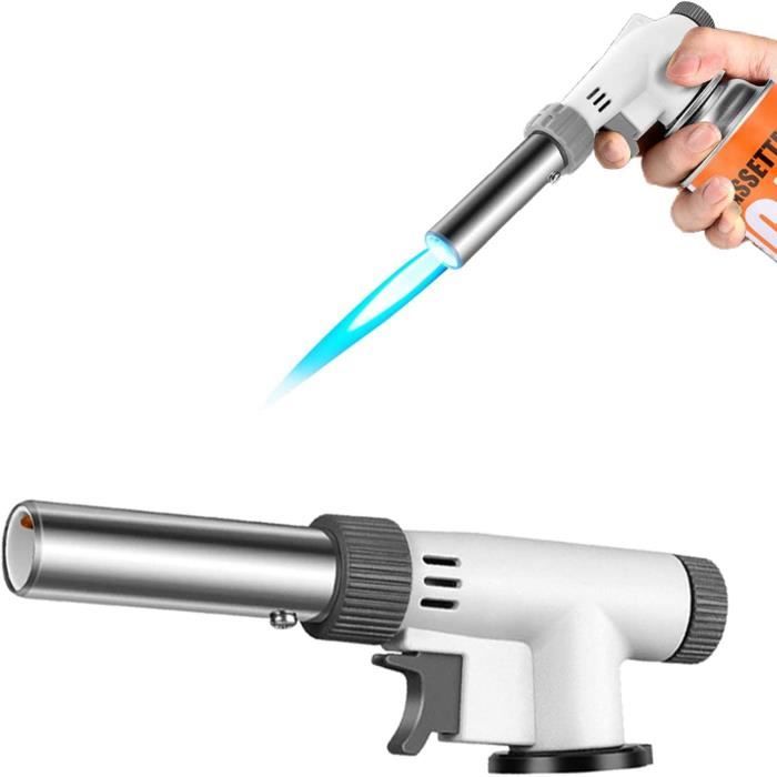 Pistolet à Flamme Torche à Gaz Portable – Brûleur Butane Réglable, Neuf